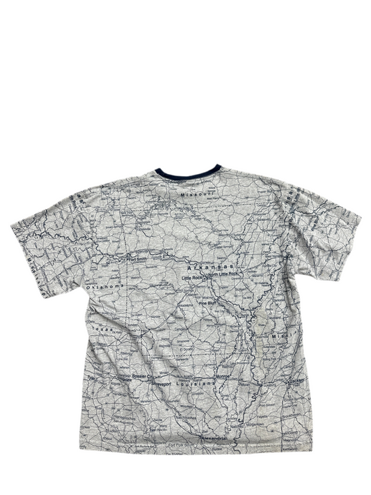Home Sweet Home Arkansas Map Tee
