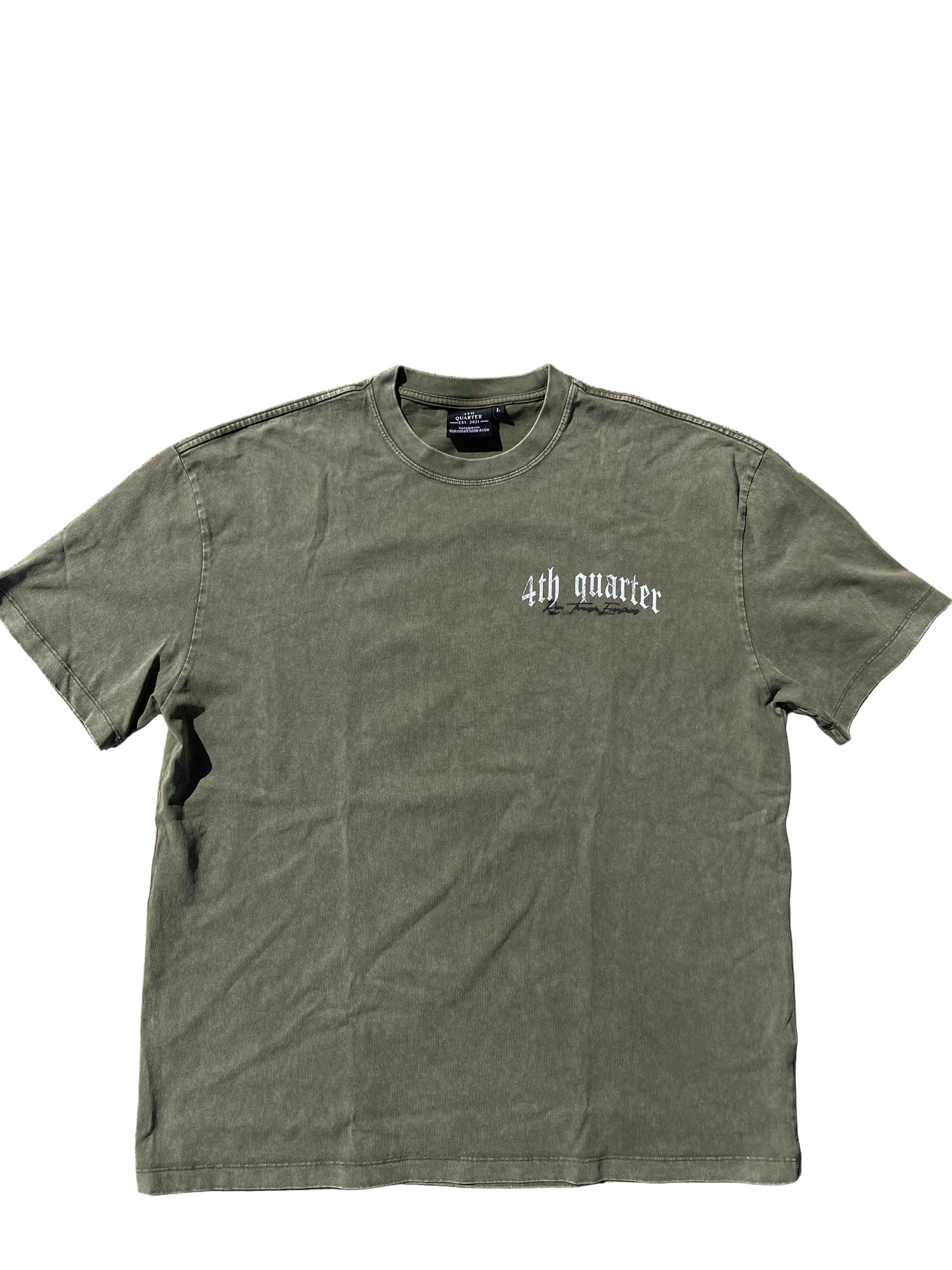 4th Quarter Green Crest Tee