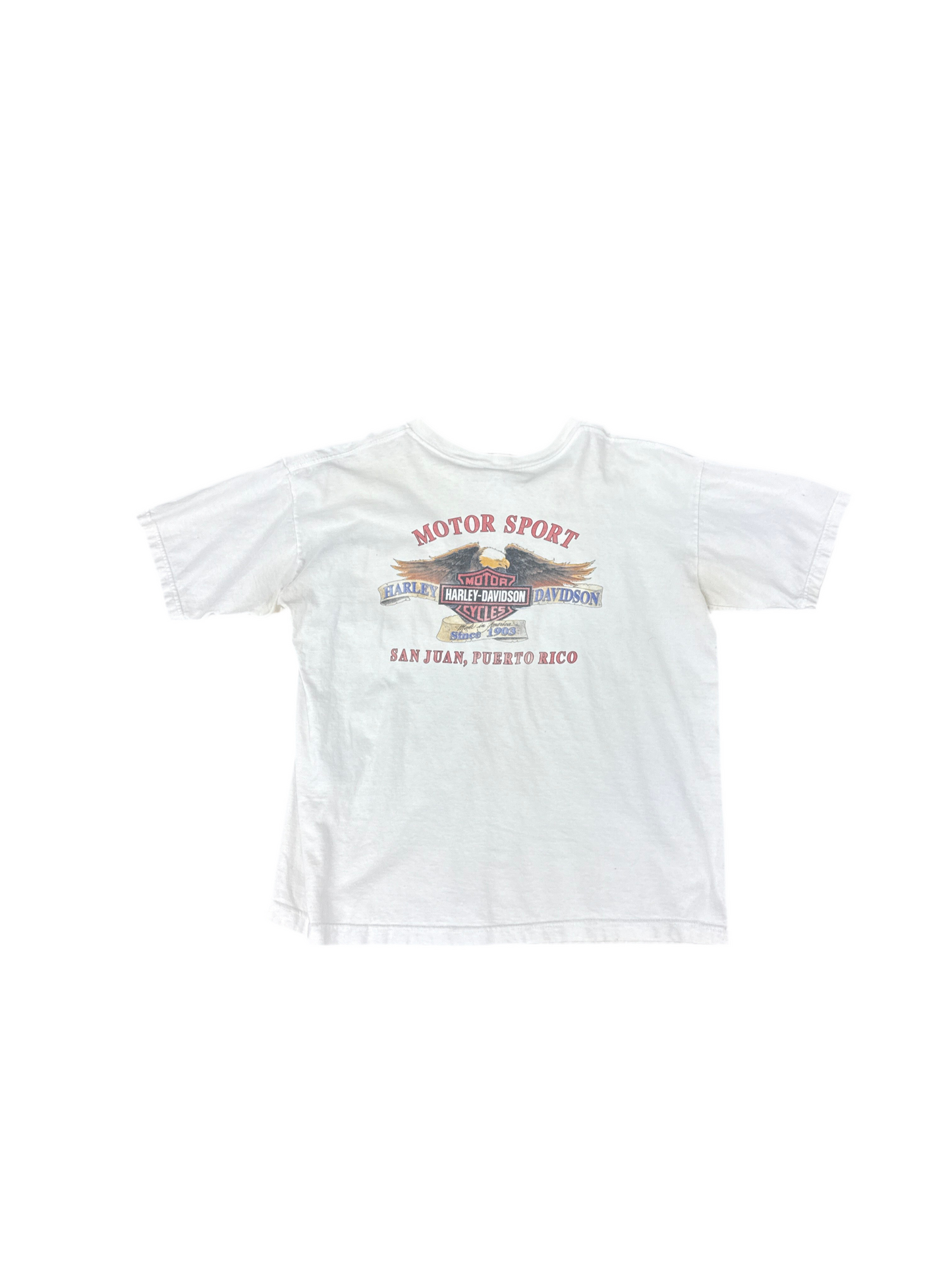 2000's Motor Sport San Juan Harley Davidson Tee