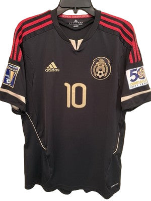 Mexico 2011 Dos Santos Jersey Black