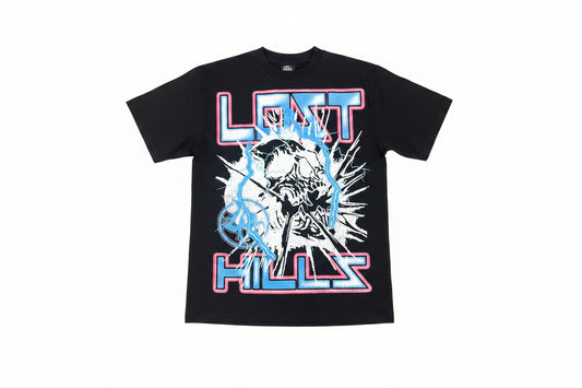 Lost Hills Electric Skull Tee