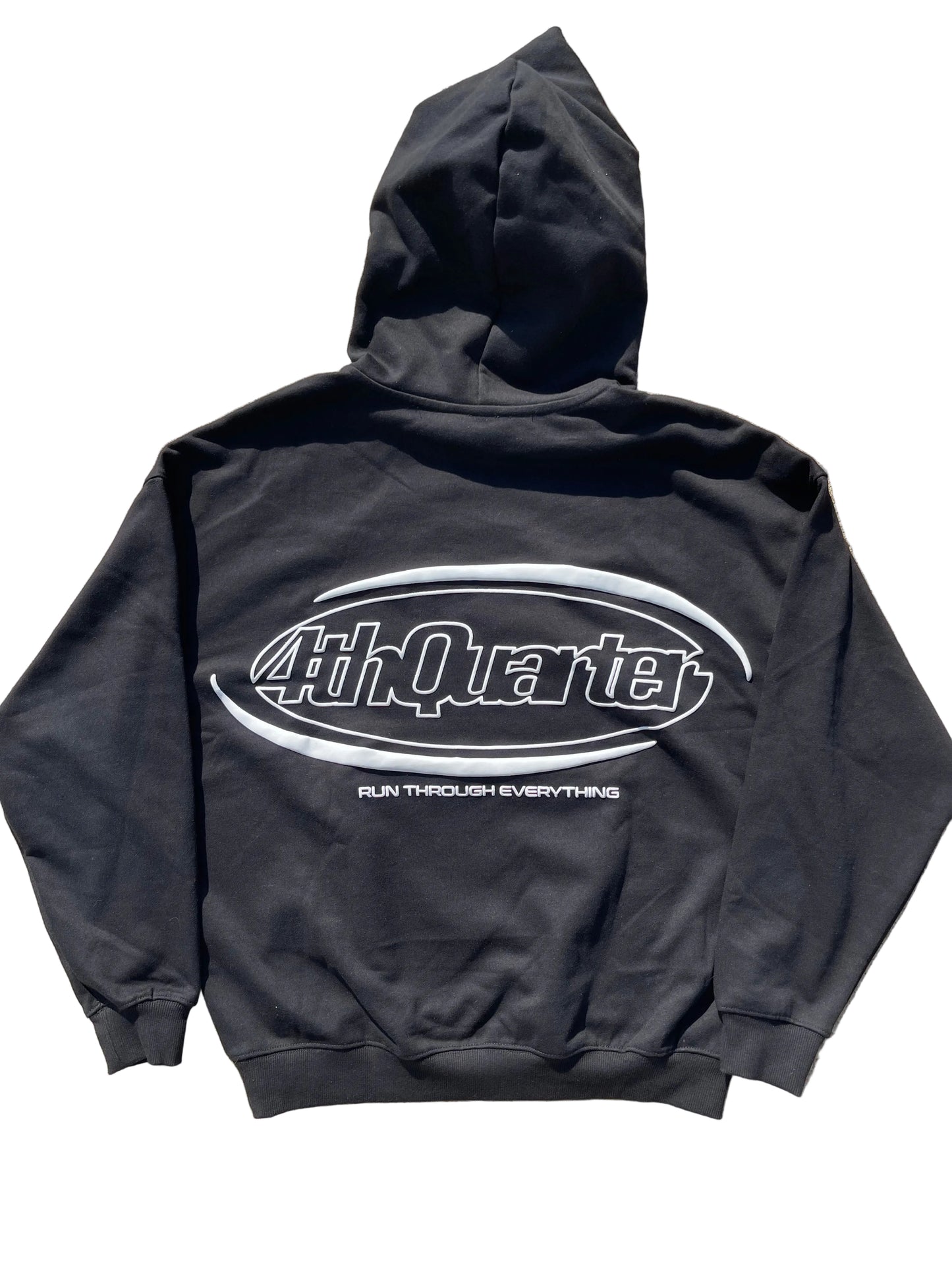 4th Quarter Essentials Black/White Hoodie