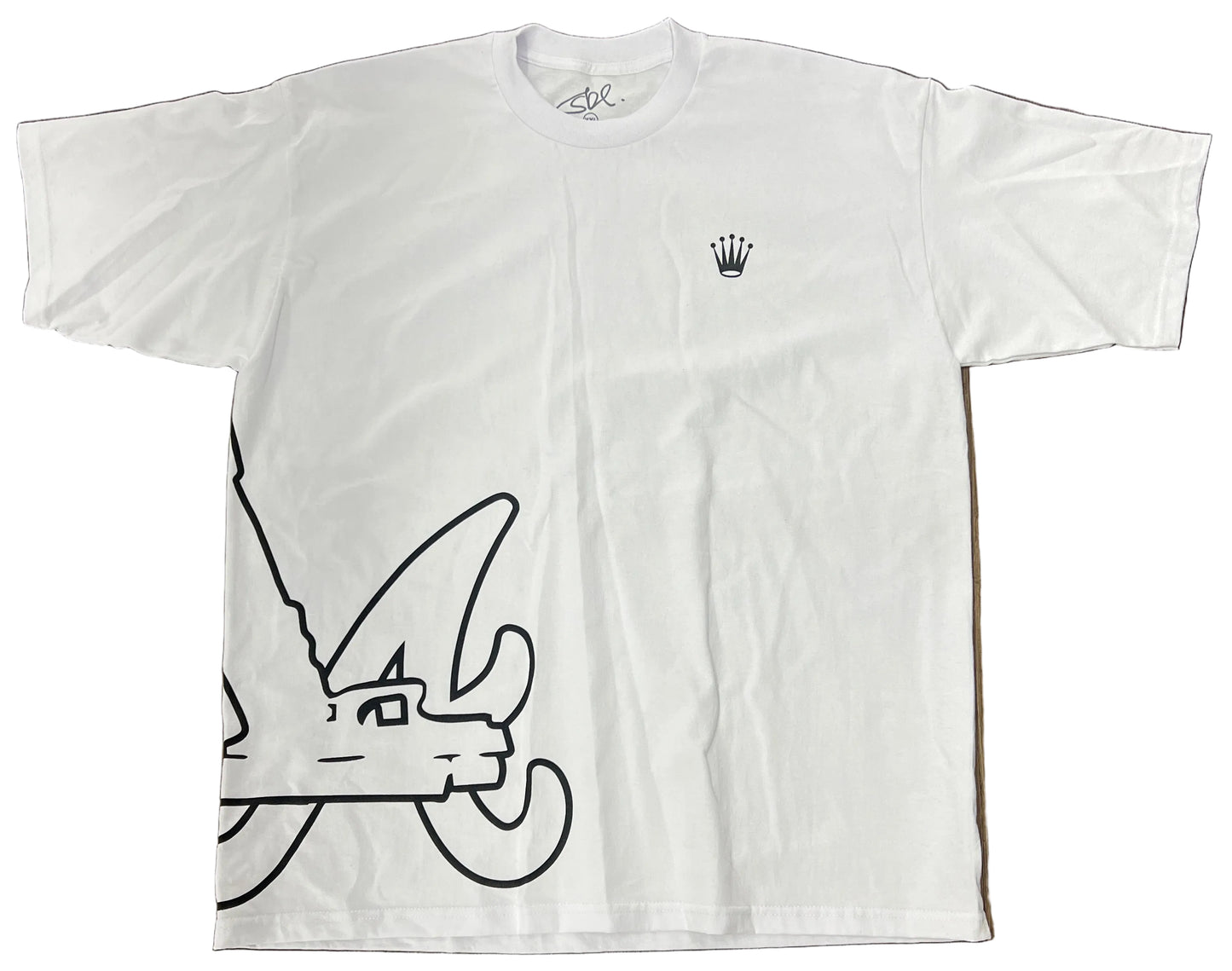 Skys Da Limit A's Glock White/Black Tee