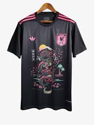 Japan Black/Pink 2023/24 Dragon Jersey
