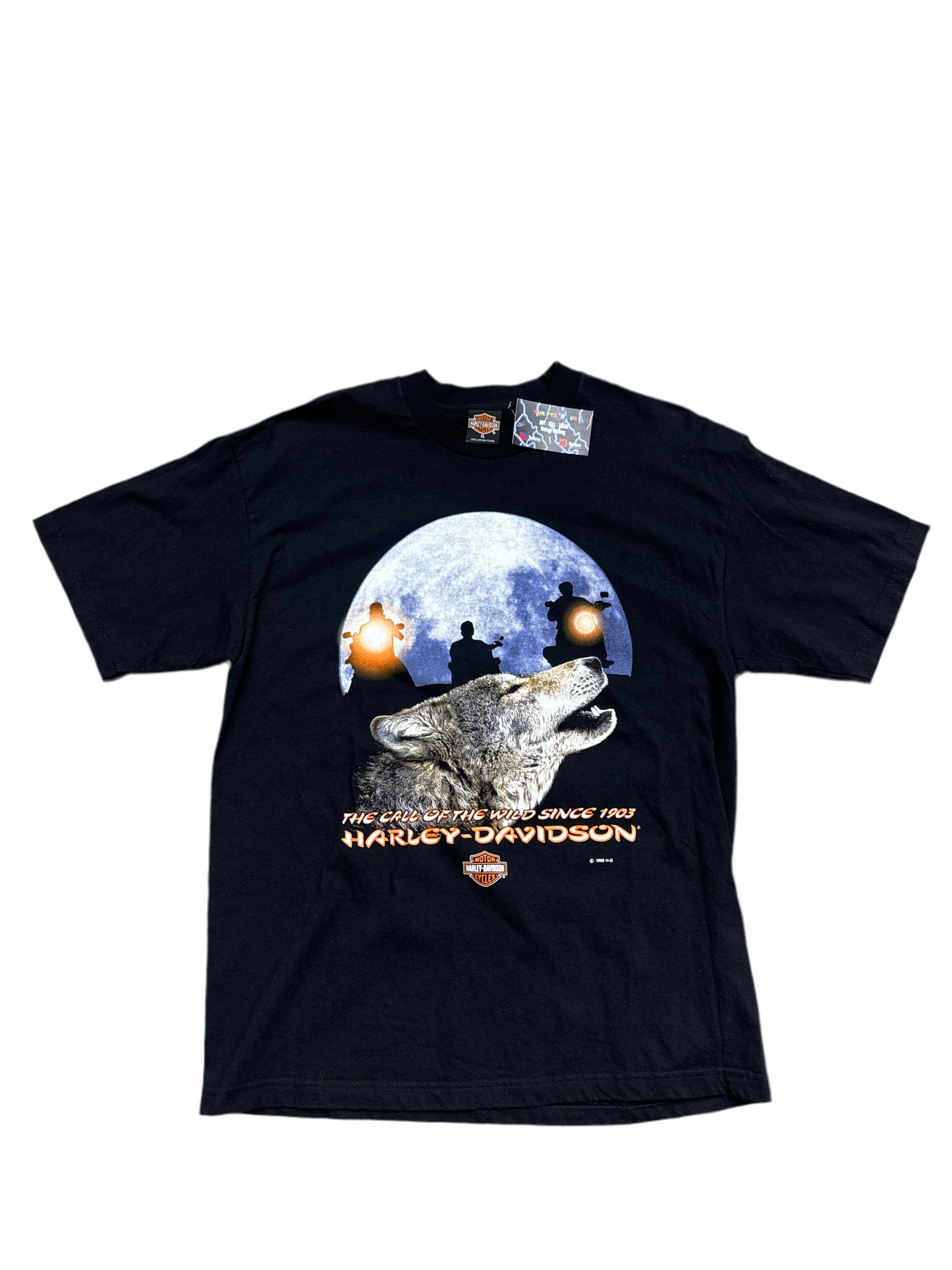 1990's Ljubljana Harley Davidson Tee