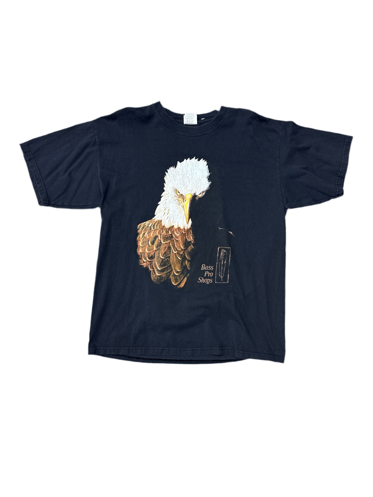 2000's Bass Pro Shops Eagle Face Tee