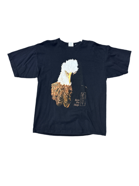 2000's Bass Pro Shops Eagle Face Tee