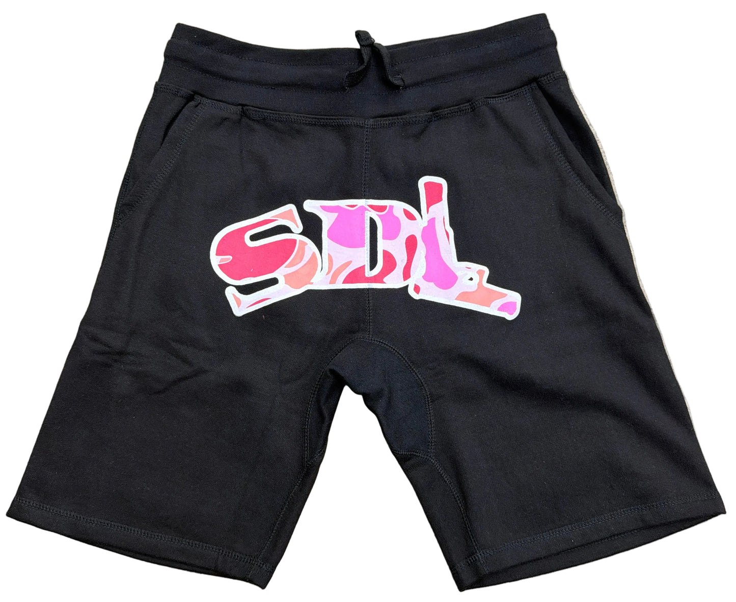 Skys Da Limit Pink Camo Shorts