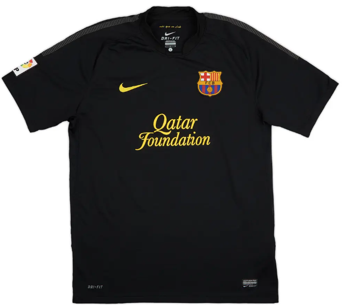 Barcelona 2011-2012 Messi Away Black