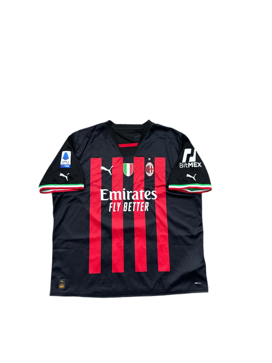 AC Milan Black And Red Fly Emirates Jersey
