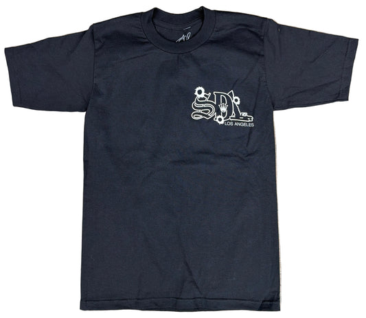 Skys Da Limit Black/White Bullet holes Tee