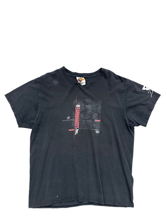 2000s Black Budweiser Dale Jr Nascar Tee