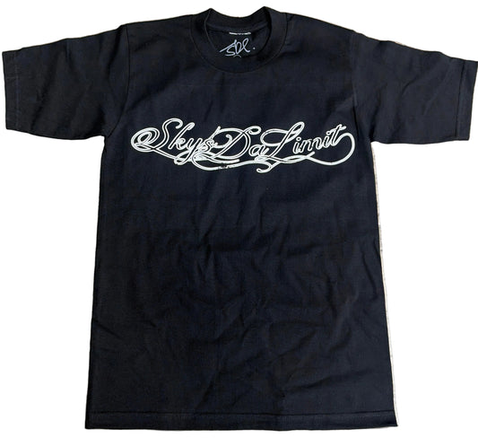 Skys Da Limit Virgin Mary Thorns Tee Black