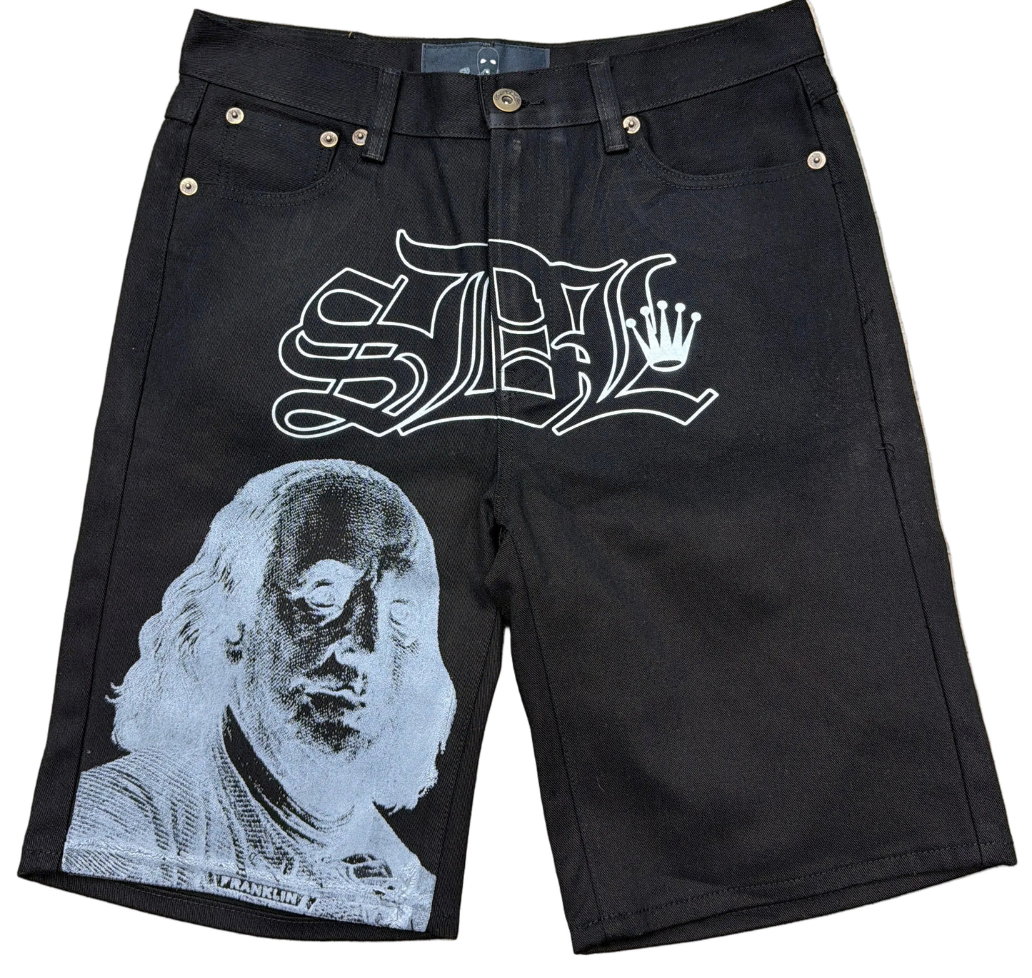 Skys Da Limit Jet Black Jorts