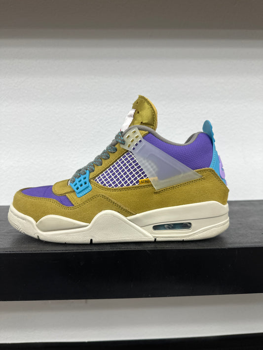Preowned Jordan 4 Union Desert Moss