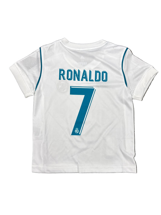 Real Madrid Cristiano Ronaldo Home 2018 Kids Set