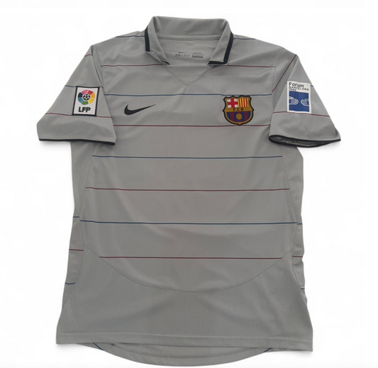 Barcelona 2003/2004 Ronaldhino Away Jersey