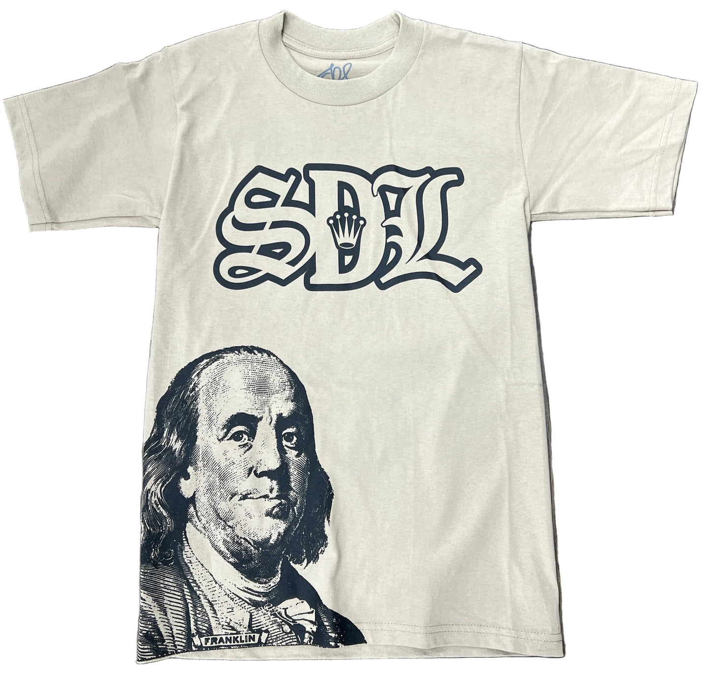 Skys Da Limit Tan/Black Benjamin Tee