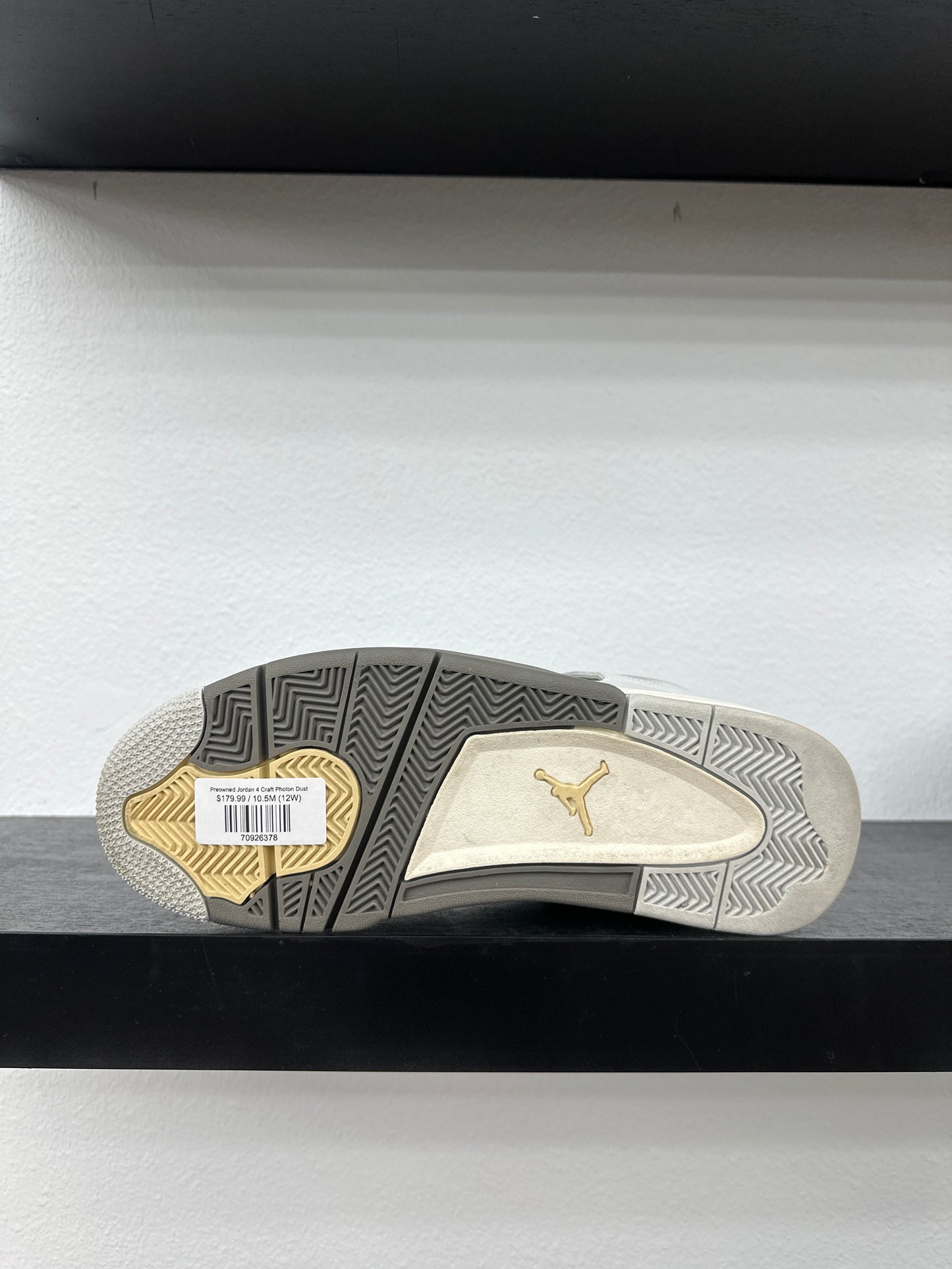 Preowned Jordan 4 Craft Photon Dust