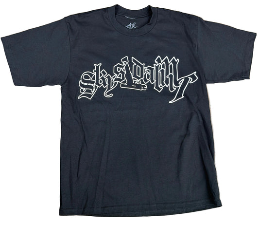 Skys Da Limit Black/White Skysthelimit Glock Tee