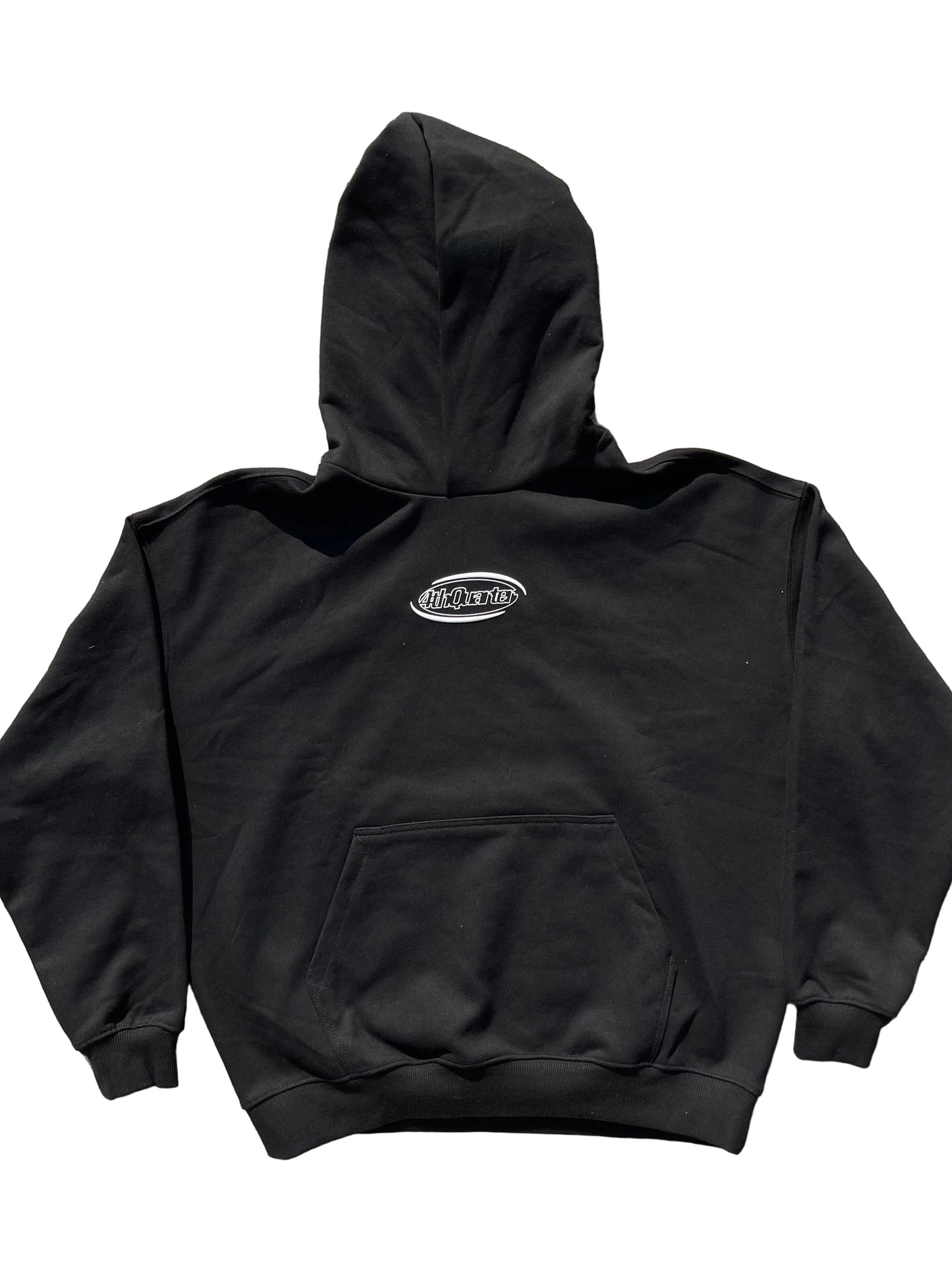 4th Quarter Essentials Black/White Hoodie