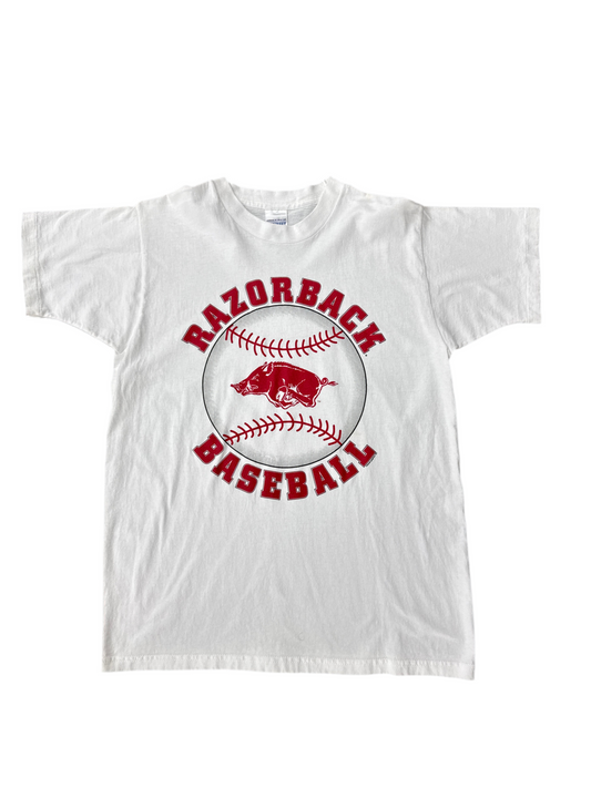 1990's Arkansas Razorback Baseball Tee