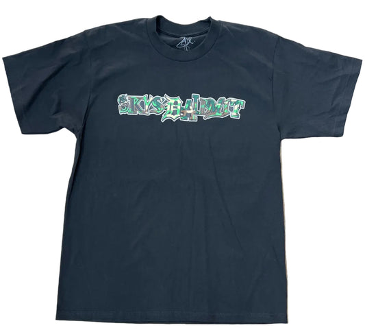 Skys Da Limit MLB Green Camo Tee