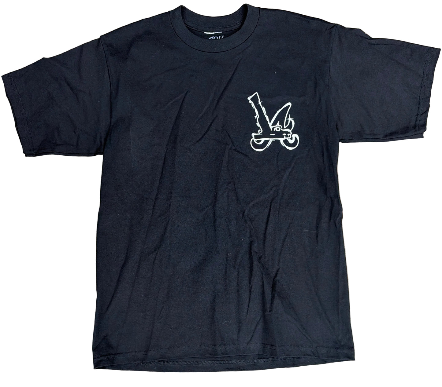 Skys Da Limit Black/White Shiny Glock A's Tee
