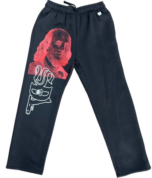 Skys Da Limit Sweats Black/Red