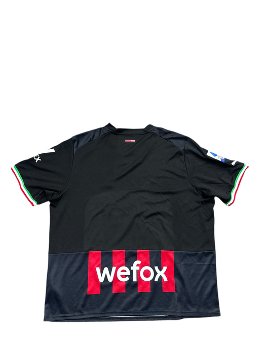AC Milan Black And Red Fly Emirates Jersey