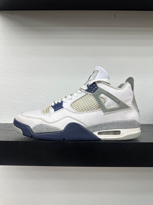 Preowned Jordan 4 Midnight Navy