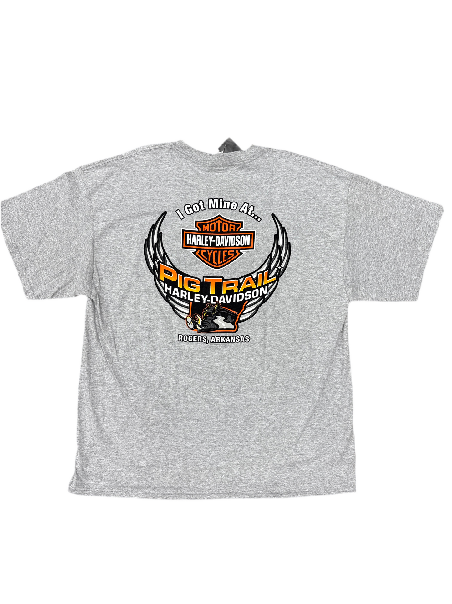 2000's Life Begins When You Get a Harley Tee