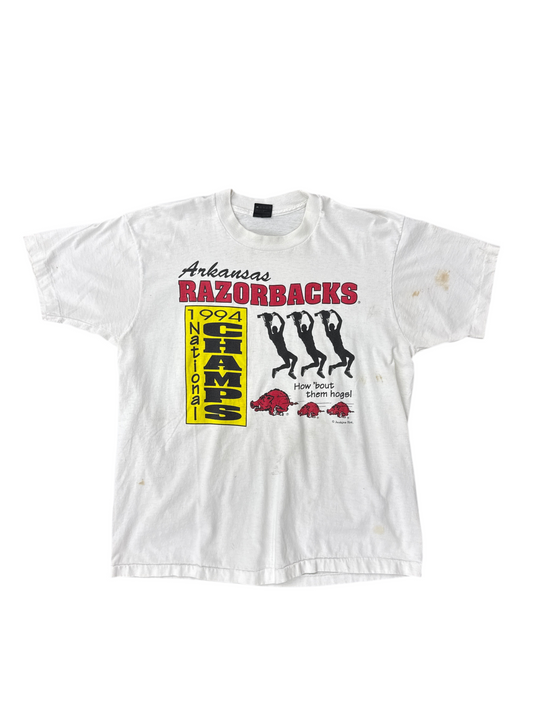 1990s How About Them Hogs Tee