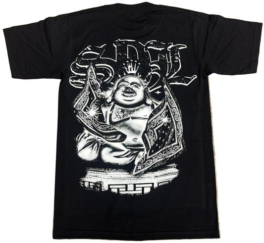 Skys Da Limit Buddha Bandana Tee Black