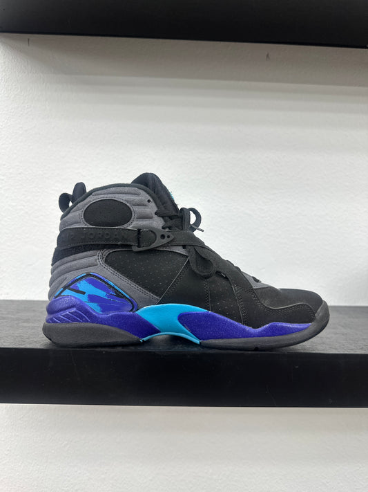 Preowned Jordan 8 Aqua (2015)