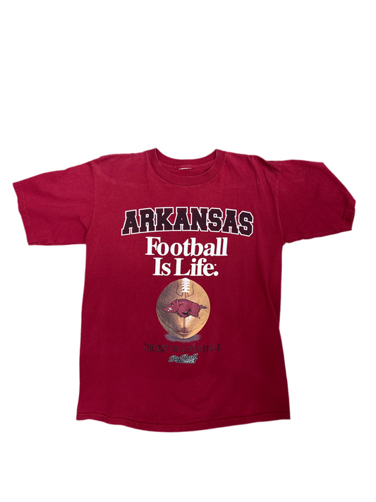 2000's Arkansas Razorbacks Football is Life Tee