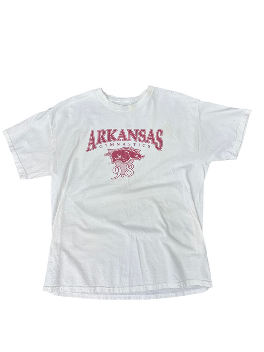 2000's Arkansas Razorbacks Gymnastics Tee