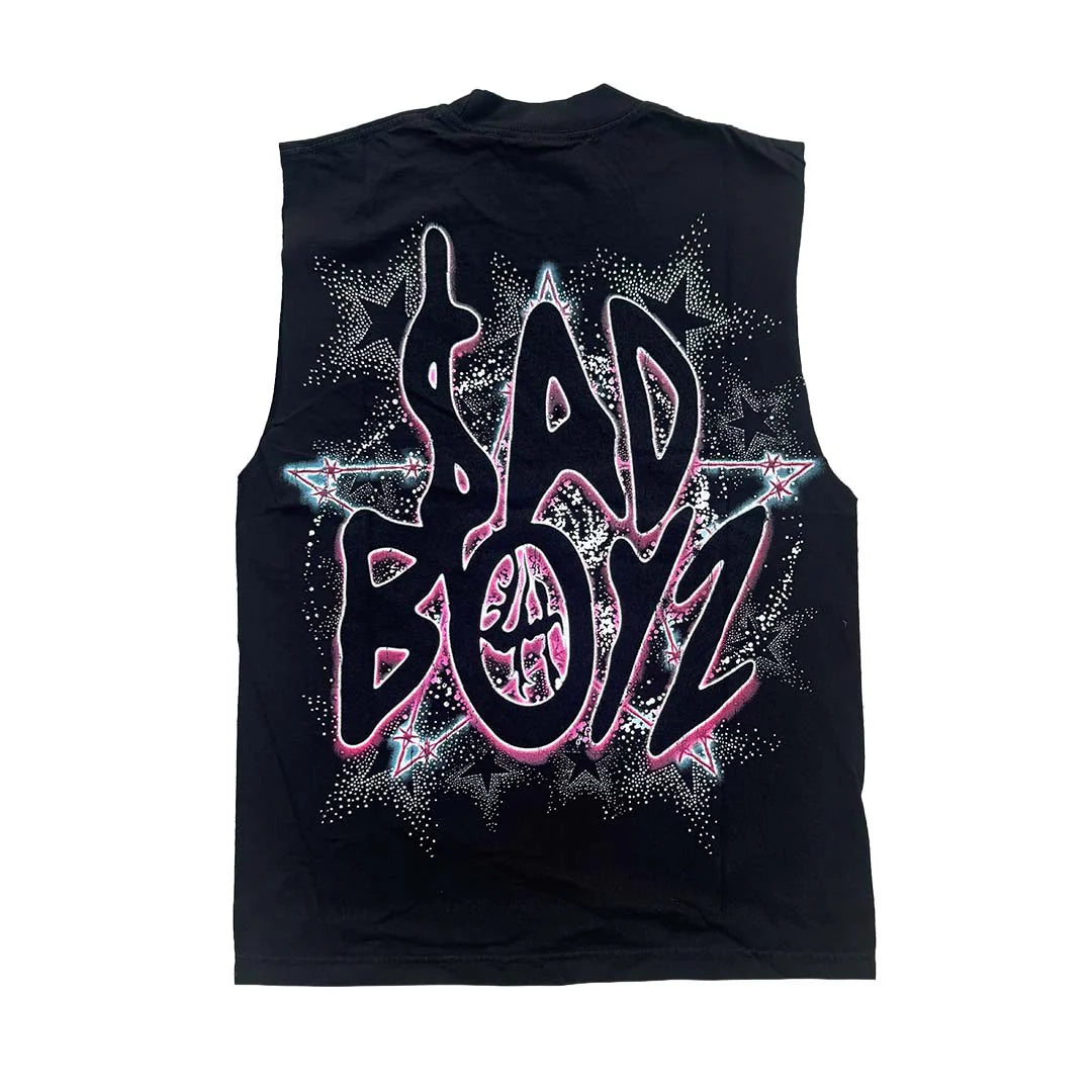 Lost Hills Sad Boyz Star Cutoff