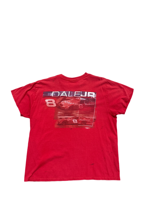 2000s Dale Jr Budweiser Paint Splatter Tee