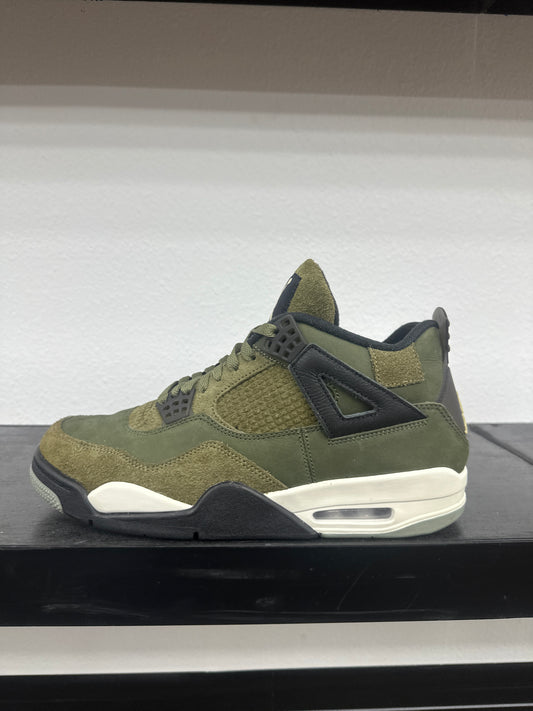 Preowned Jordan 4 Craft Medium Olive