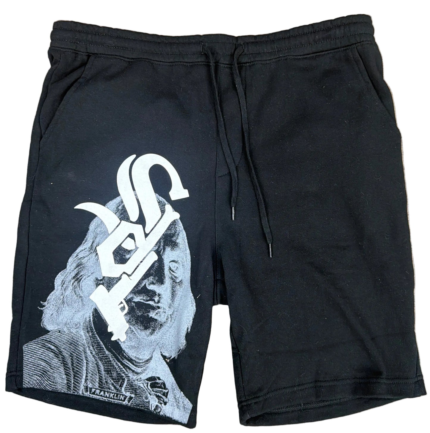 Skys Da Limit Black/Grey/White Glock Logo Benjamin Shorts