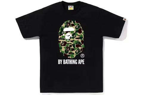 BAPE ABC Camo By Bathing Ape Tee Black/Green