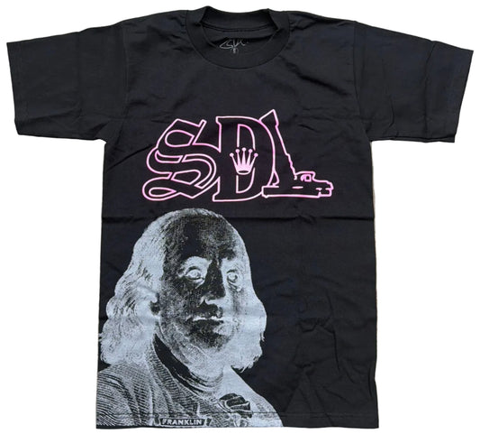 Skys Da Limit OG Benjamin Black/Pink/Grey
