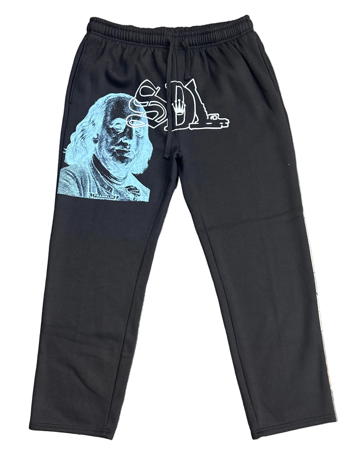 Skys Da Limit Black/Blue Classic Sweats