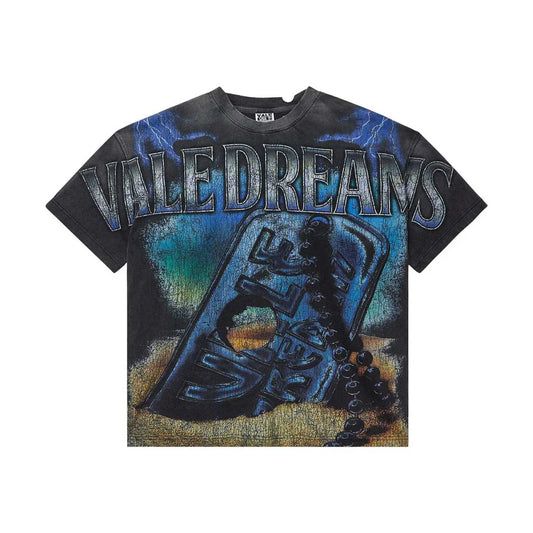 Vale Forever Dog Tag Big Tee Black
