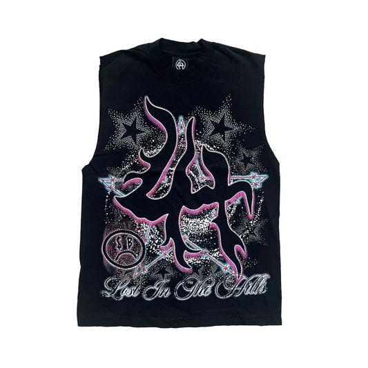 Lost Hills Sad Boyz Star Cutoff