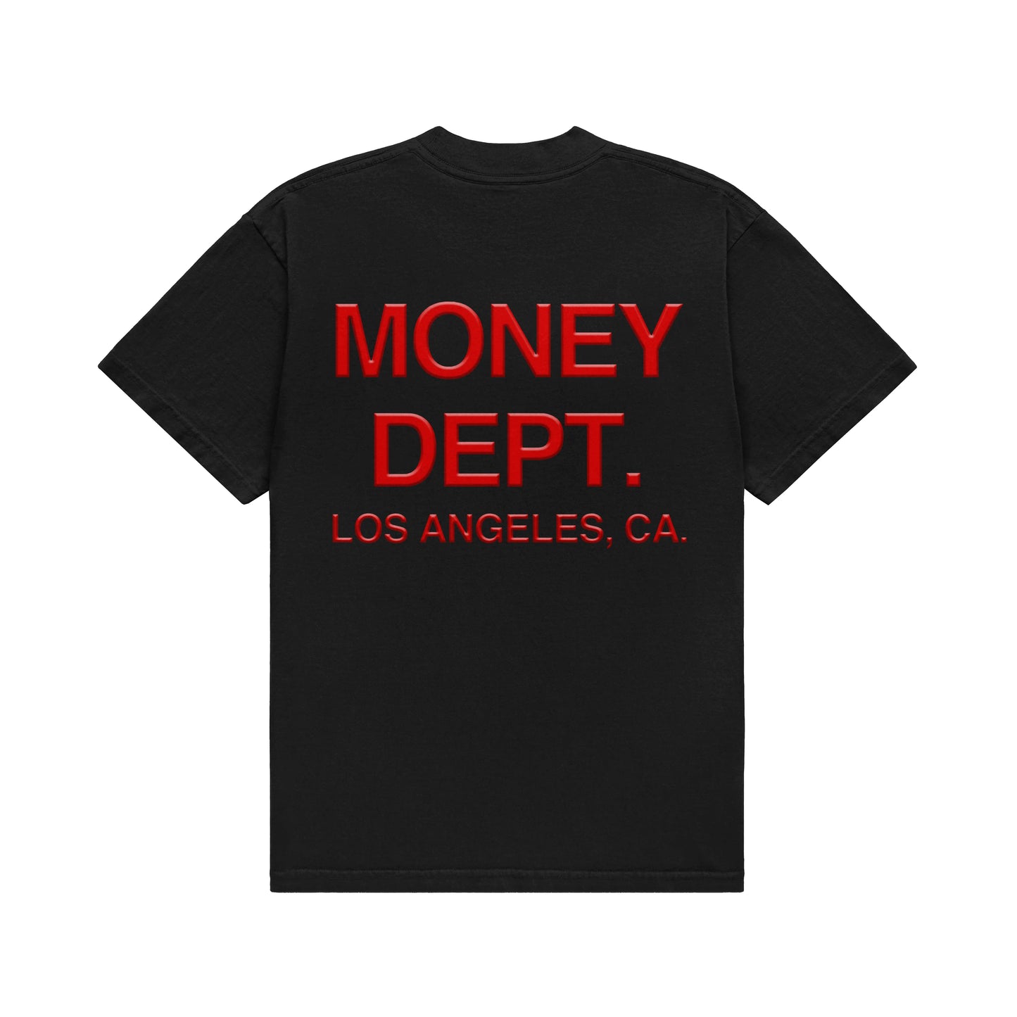 Money Dept. Black/Red Classic Tee