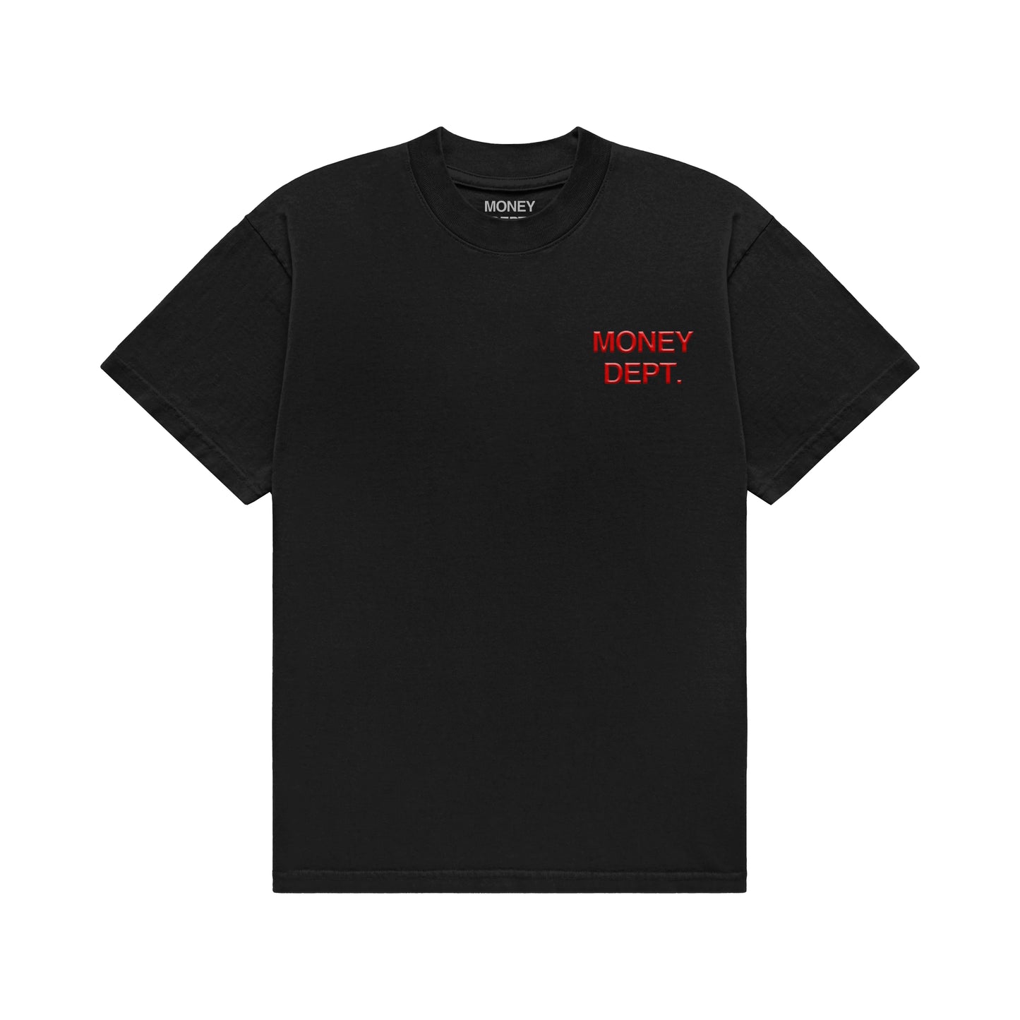 Money Dept. Black/Red Classic Tee