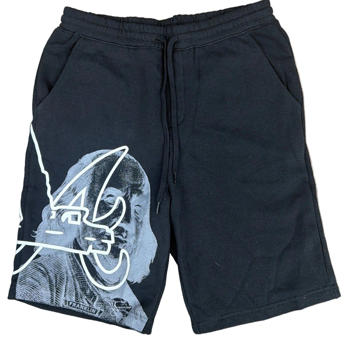 Skys Da Limit Black/Grey/White Glock A's Logo Benjamin Shorts