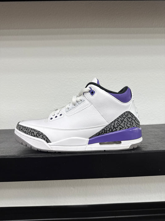 Preowned Jordan 3 Retro Dark Iris